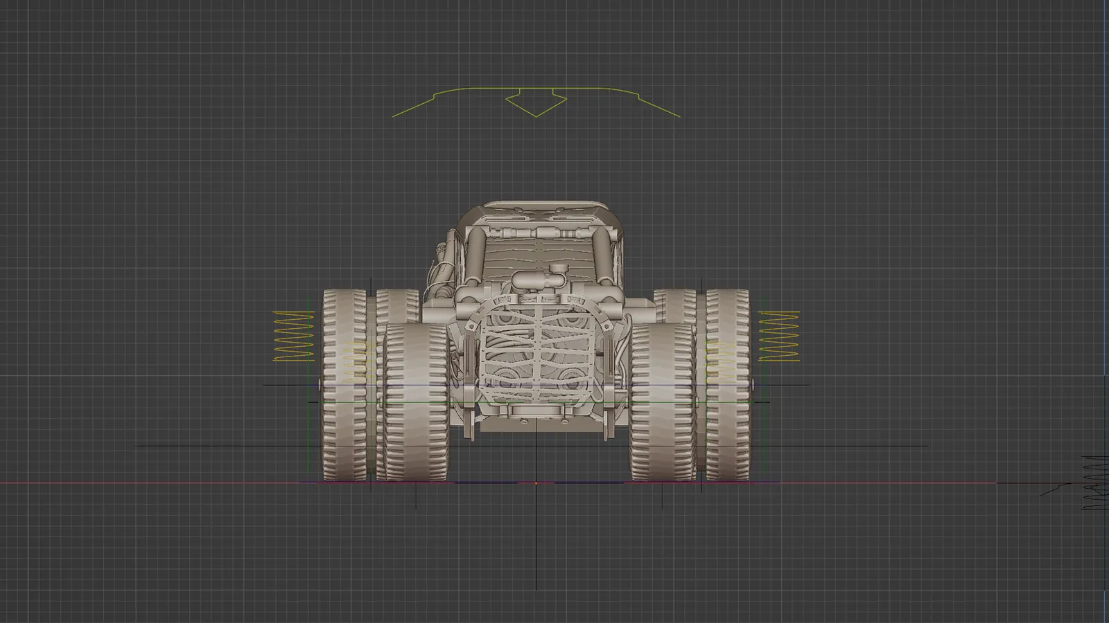 Endless challenge car front